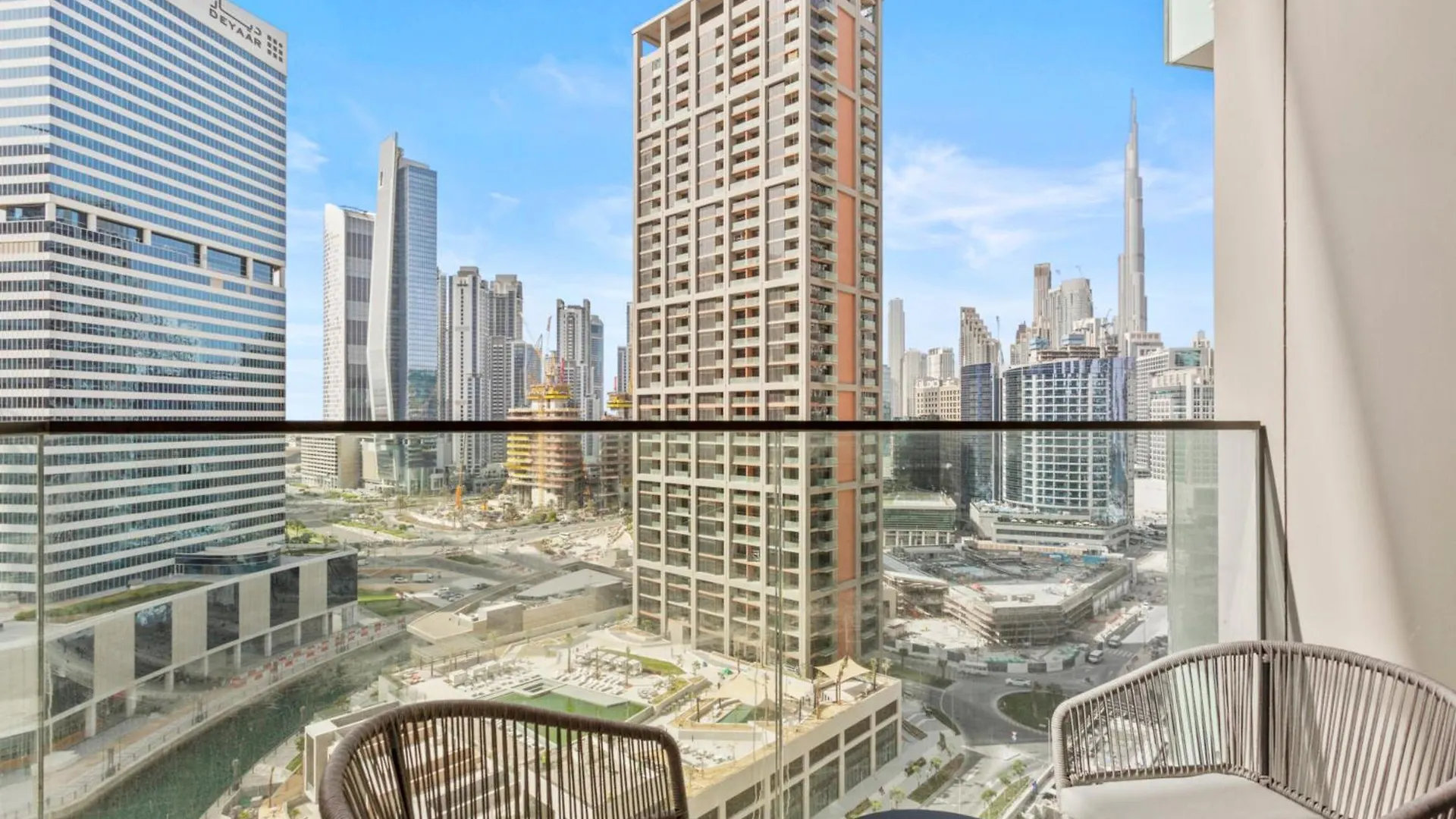Modern 1Bedroom W Burj Khalifa View In Peninsula Ντουμπάι