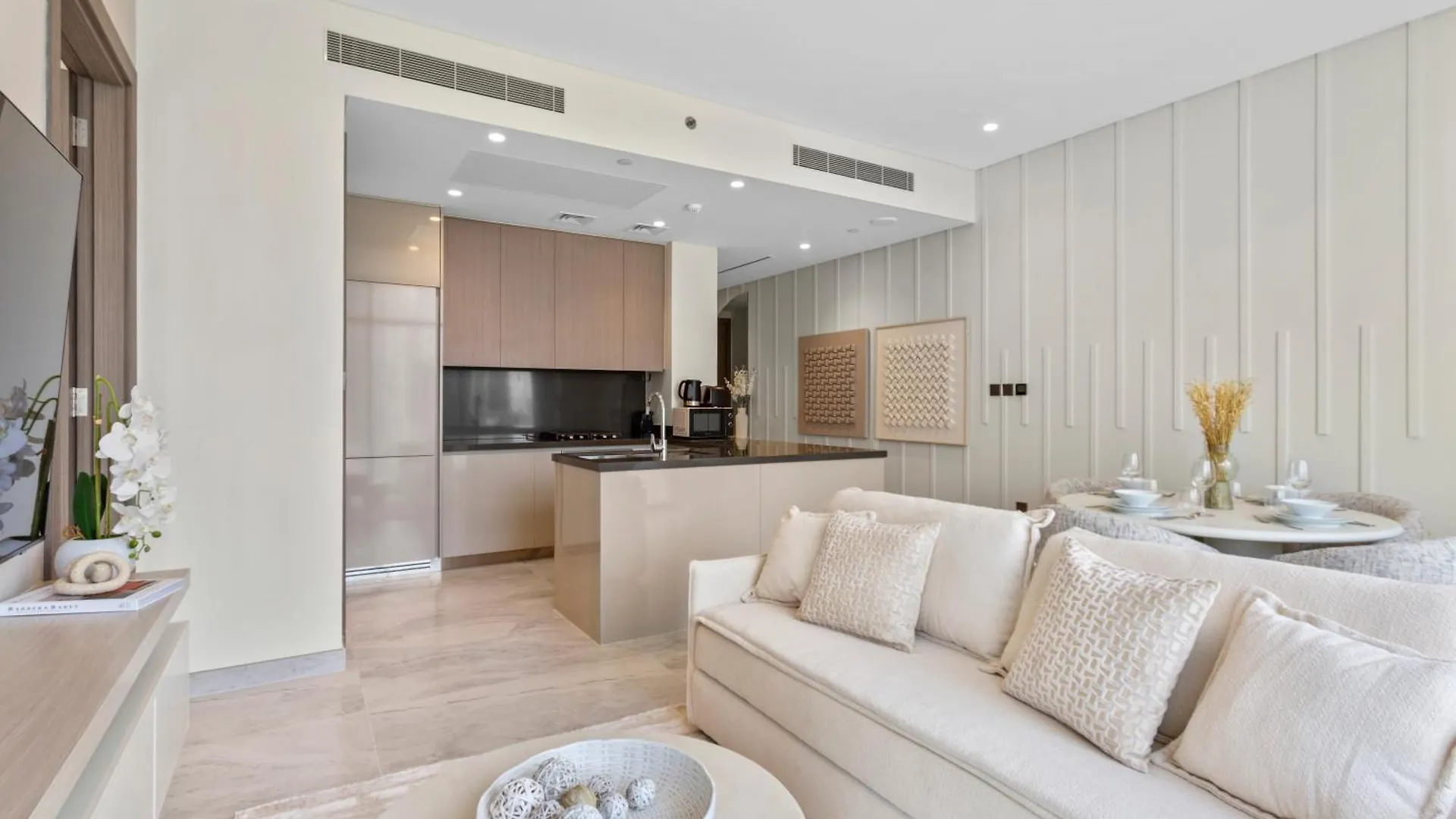 Apartment Modern 1Bedroom W Burj Khalifa View In Peninsula Dubai