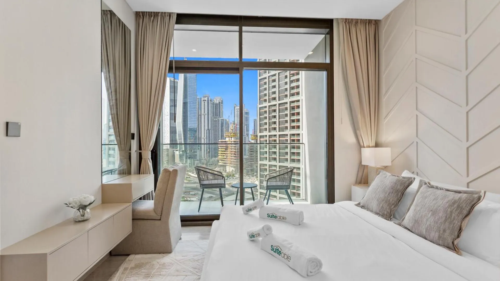 Modern 1Bedroom W Burj Khalifa View In Peninsula Dubai 0*,  United Arab Emirates